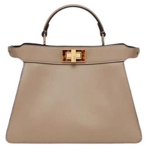 fendi dove grey peekaboo|fendi peekaboo for sale.